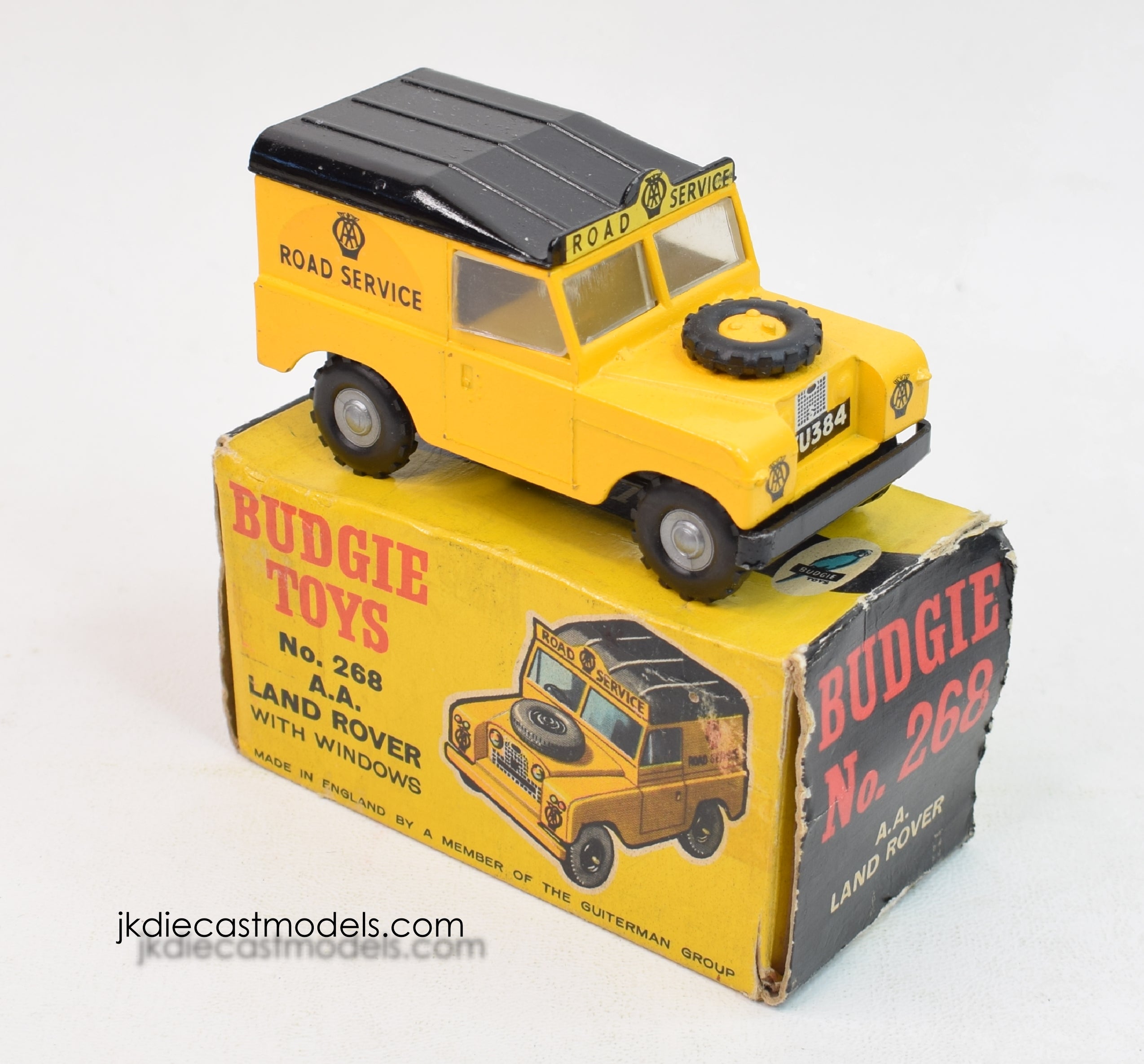 Budgie Toys AA Road Service Land Rover Virtually Mint/Boxed – JK DIE ...