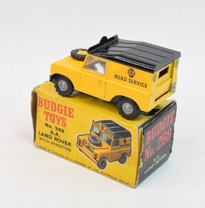 Budgie Toys AA Road Service Land Rover Virtually Mint/Boxed