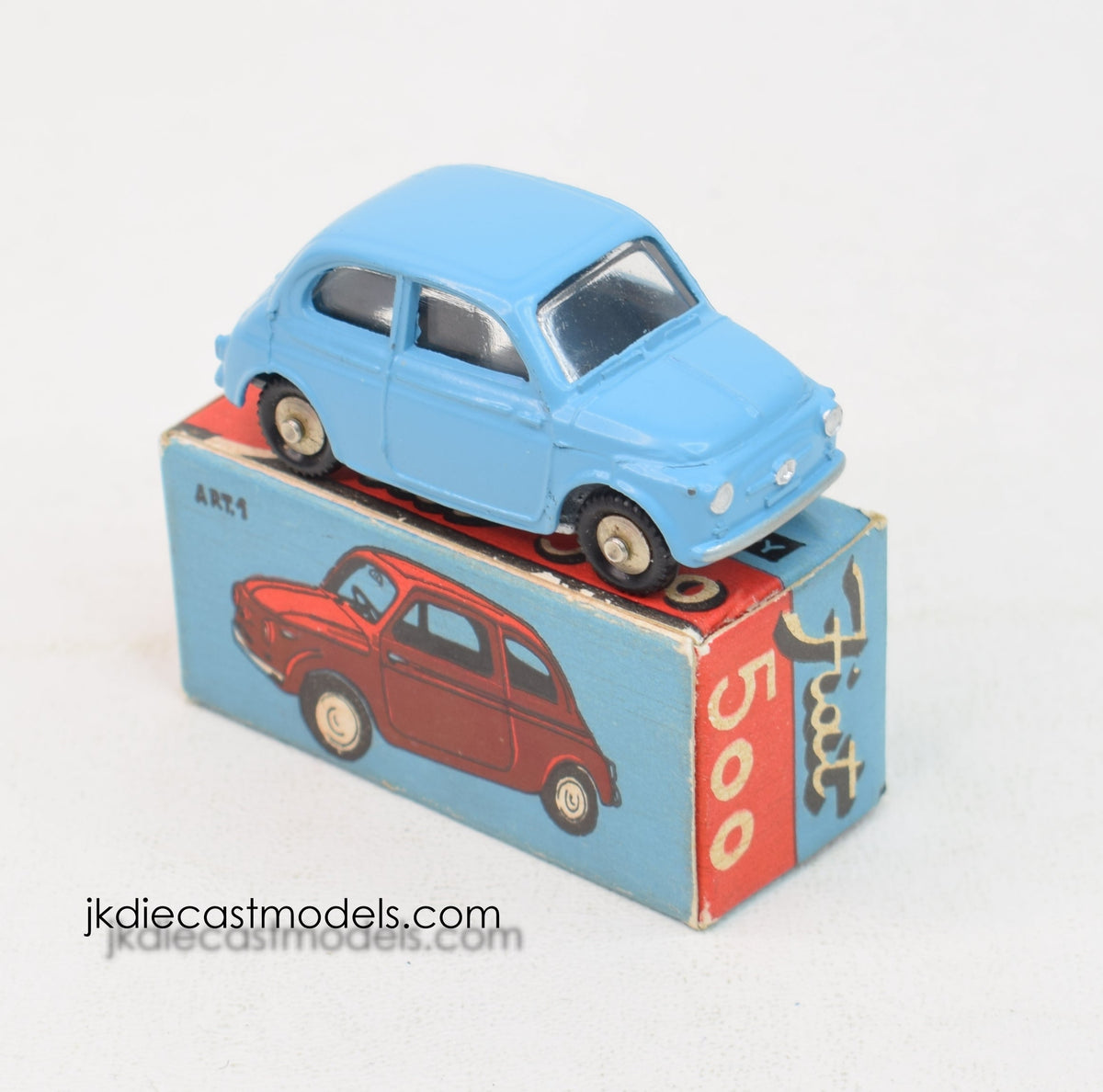 Mercury toys Art 1 Fiat 500 Virtually Mint/Boxed