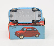 Mercury toys Art 1 Fiat 500 Virtually Mint/Boxed