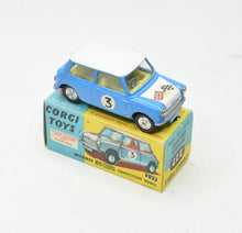 Corgi toys 227 Mini-Cooper Competition Very Near Mint/Boxed (Lemon interior)