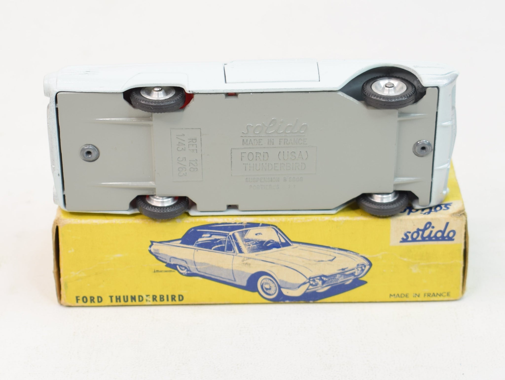 【SALE】 SOLIDO REF 128 FORD THUNDERBIRD Solido Models 128 Ford Thunderbird - QDT