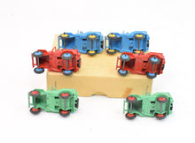 Dinky Toys 25J Jeep (CIVILIAN) in Colours - Trade box of 6 Virtually Mint/Boxed