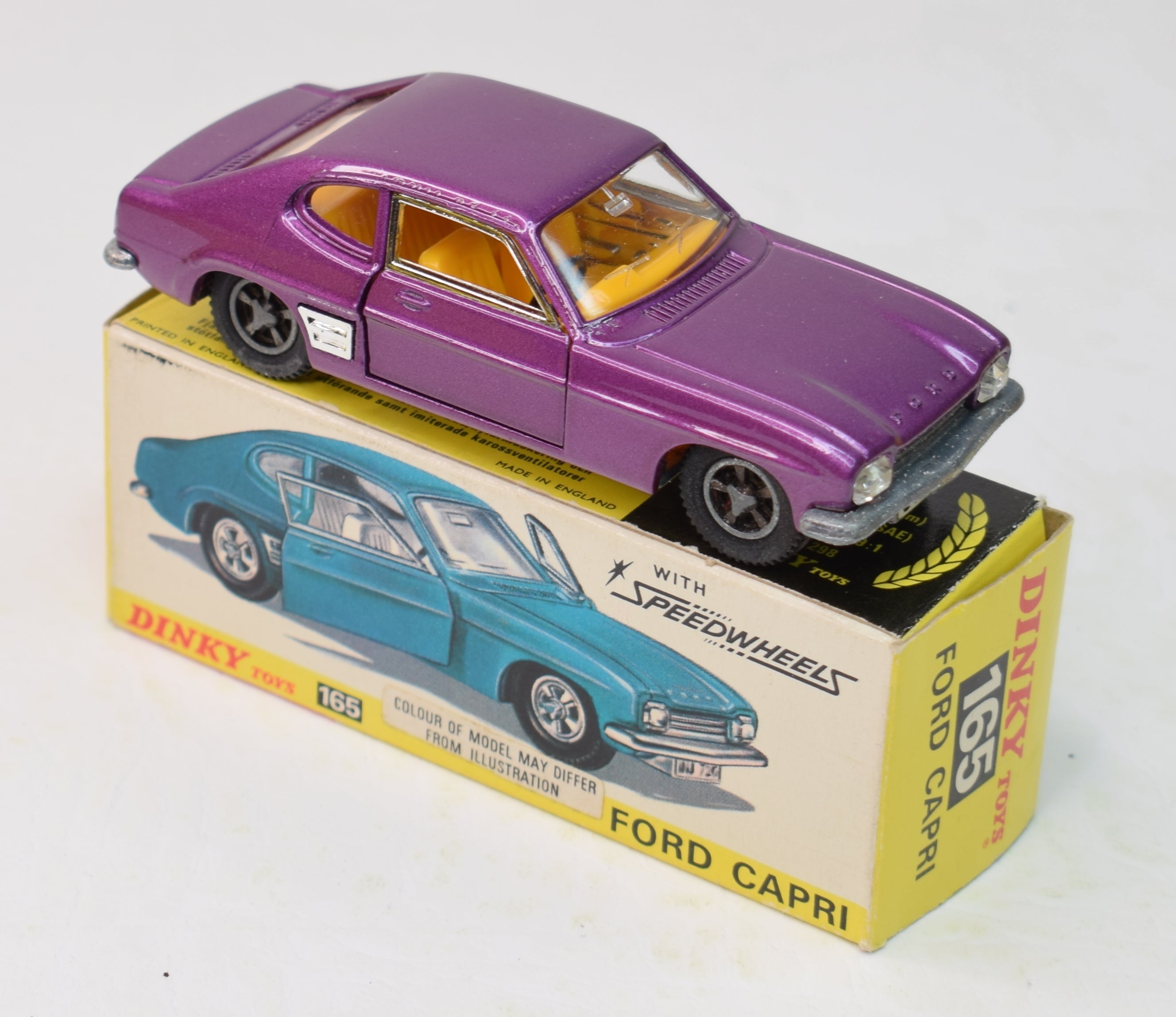 Dinky Toys 165 Ford Capri Virtually Mint/Boxed 'Cotswold