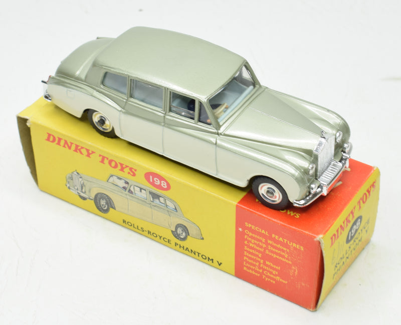 Dinky Toys 198 Rolls-Royce Silver Phantom V Very Near Mint/Boxed