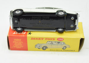 Dinky Toys 198 Rolls-Royce Silver Phantom V Very Near Mint/Boxed The 'Finley' Collection