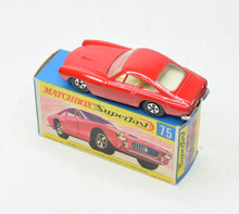 Matchbox 75 Superfast Ferrari Berlinetta Virtually Mint/Boxed The 'Finley' Collection