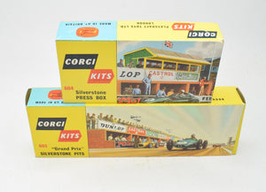 Corgi toys 603 & 604 kits Mint/Boxed  (New The 'Ashdown' Collection)