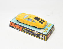 Dinky toys 352 Ed Streaker Car Very Near Mint/Boxed 'The Lane' Collection