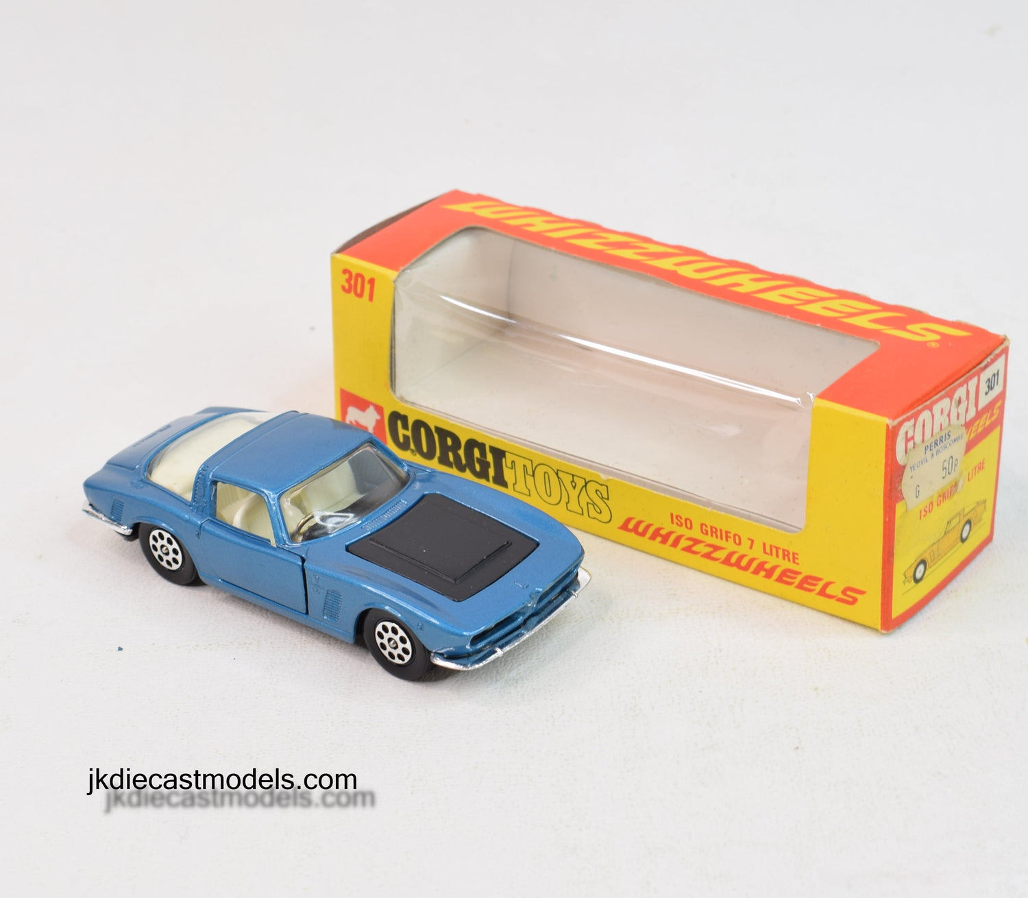 CORGI TOYS 301 * ISO GRIFO 7 LITRE * 1:43 * ORIGINAL * OVP CORGI TOYS 301 * ISO GRIFO 7 LITRE * 1:43 * ORIGINAL * OVP