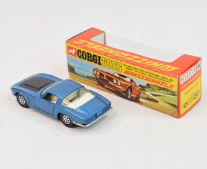 Corgi toys 301 Iso Grifo  Virtually Mint/Nice box 'Hard Rock' Collection