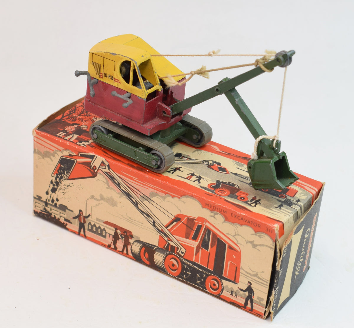 Benbros Qualitoy 311 Medium Excavator Very Near Mint/Boxed The 'Heritage' Collection