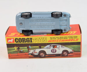 Corgi toys 382 Porsche 911s Virtually Mint/Nice box 'Hard Rock' Collection
