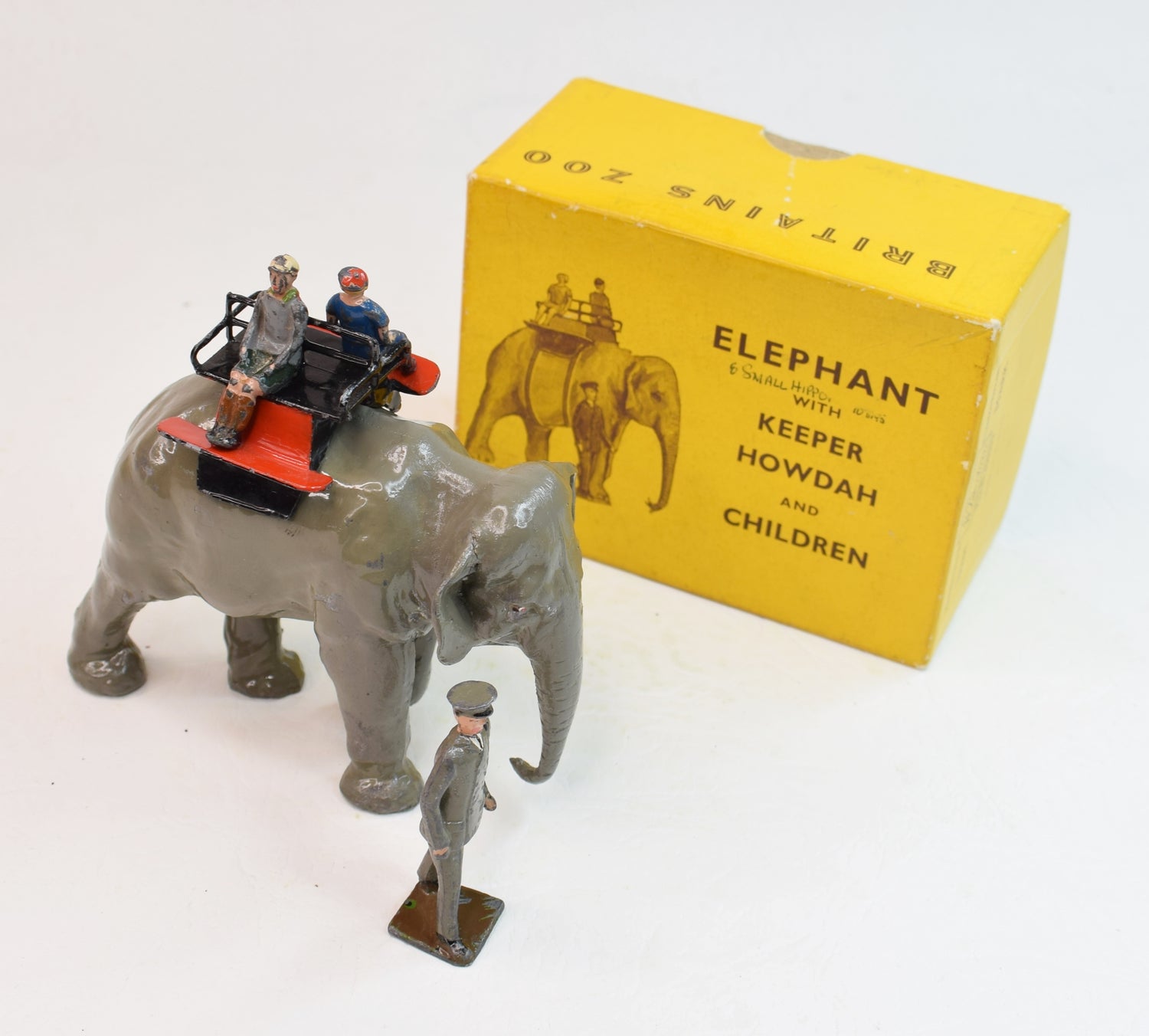 Britain's 25 Z Elephant Ride With Keeper Virtually Mint/Boxed The 'Heritage' Collection