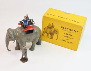 Britain's 25 Z Elephant Ride With Keeper Virtually Mint/Boxed The 'Heritage' Collection