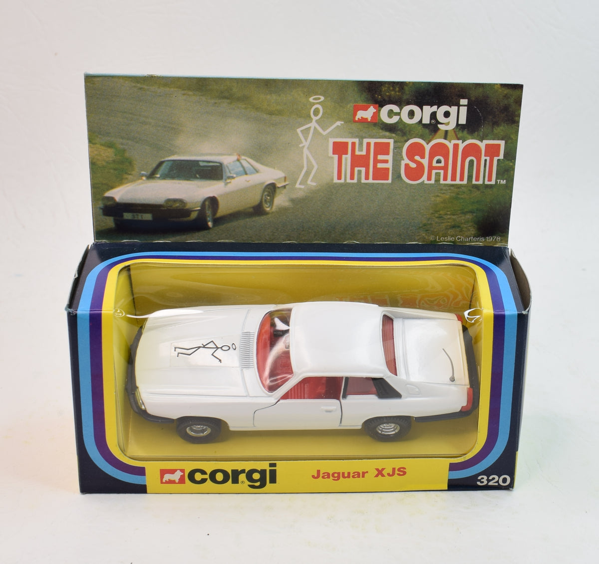 Corgi 320 The Saint Jaguar XJS (Old shop stock quality)