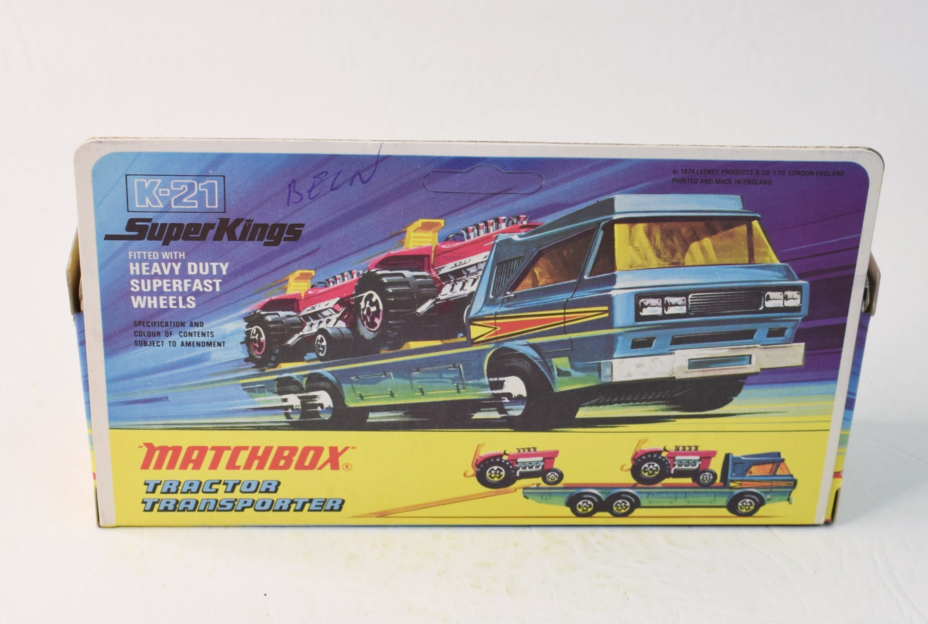 Matchbox Superkings K-21 Tractor Transporter (Old Shop Stock) – JK