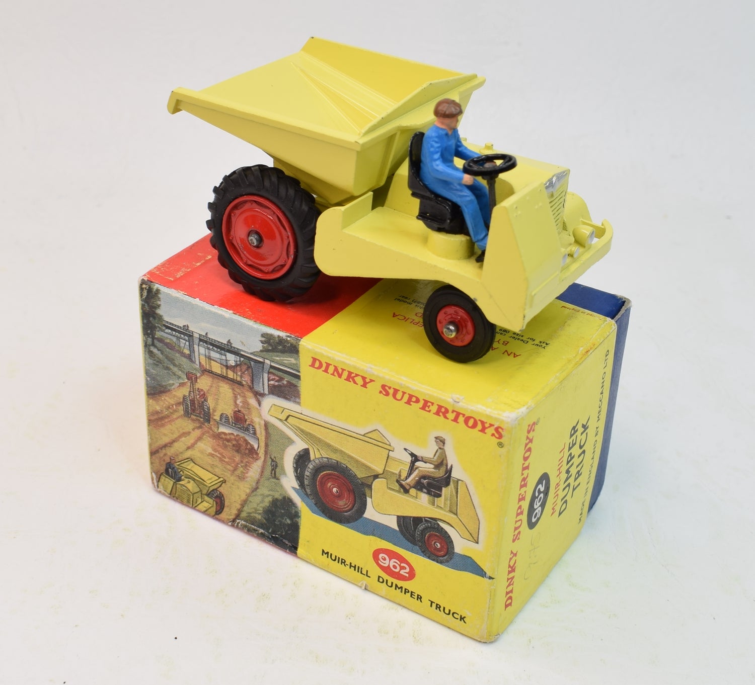 Dinky toys 962 Muir-Hill Dumper Very Near Mint/Boxed 'Carlton' Collection