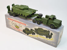 Dinky toys 698 Transporter with tank Virtually Mint/Boxed 'Brecon' Collection Part 2