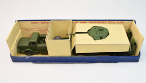 Dinky toys 698 Transporter with tank Virtually Mint/Boxed 'Brecon' Collection Part 2