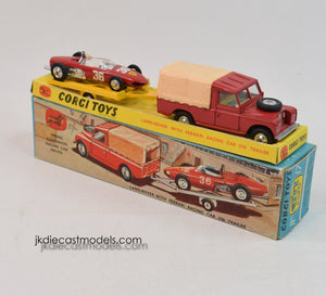 Corgi Toy Gift set 17 Land-Rover with Ferrari Very Near Mint/Boxed