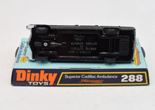 Dinky toys 288 Superior Cadillac Ambulance Danish Export 'Falck' Very Near Mint/Boxed 'Brecon' Collection Part 2