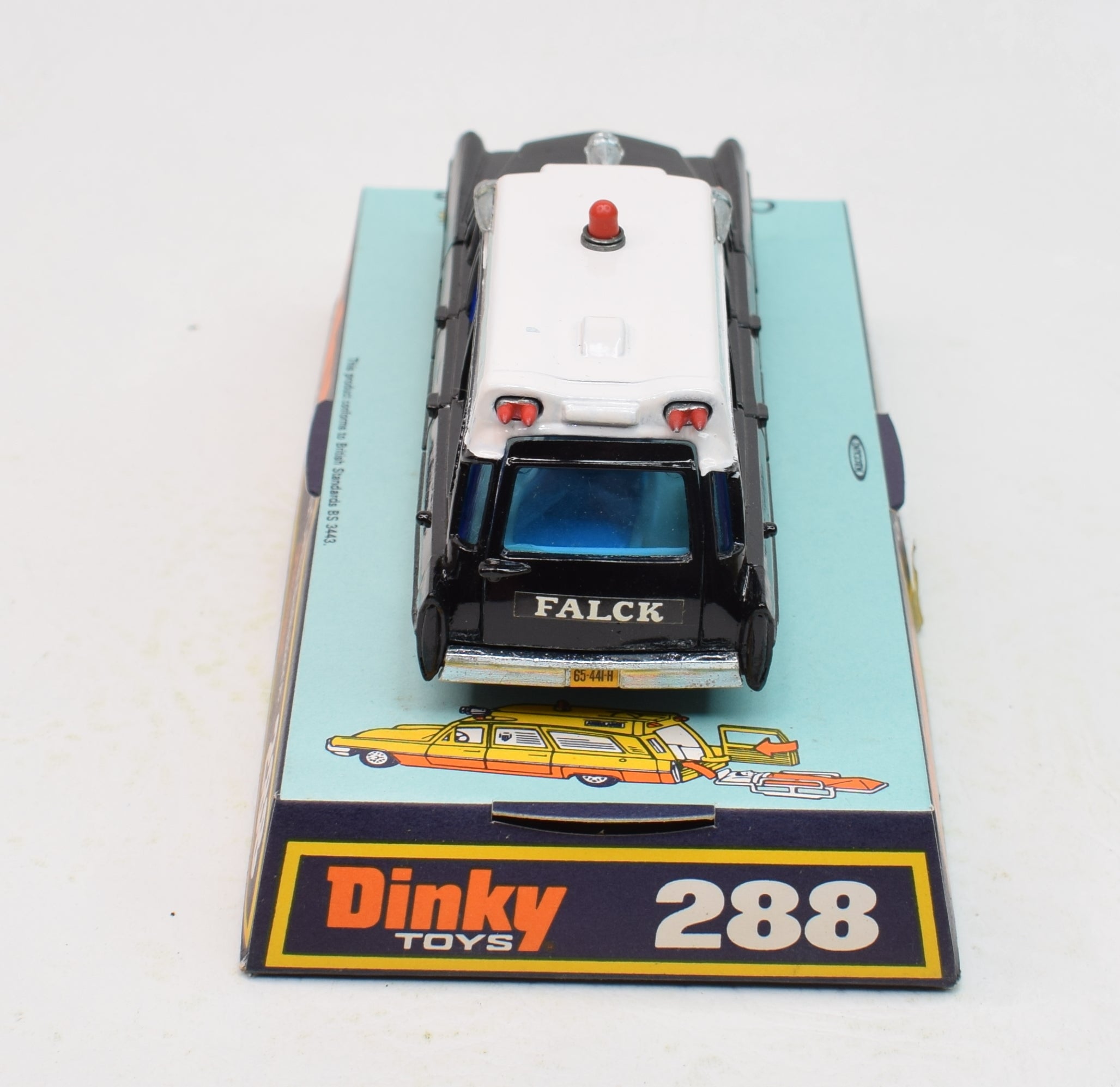 ミニカー Dinky o.288 Superior Cadillac Ambulance Dinky 288, Superior Cadillac Ambulance - Free Price Guide