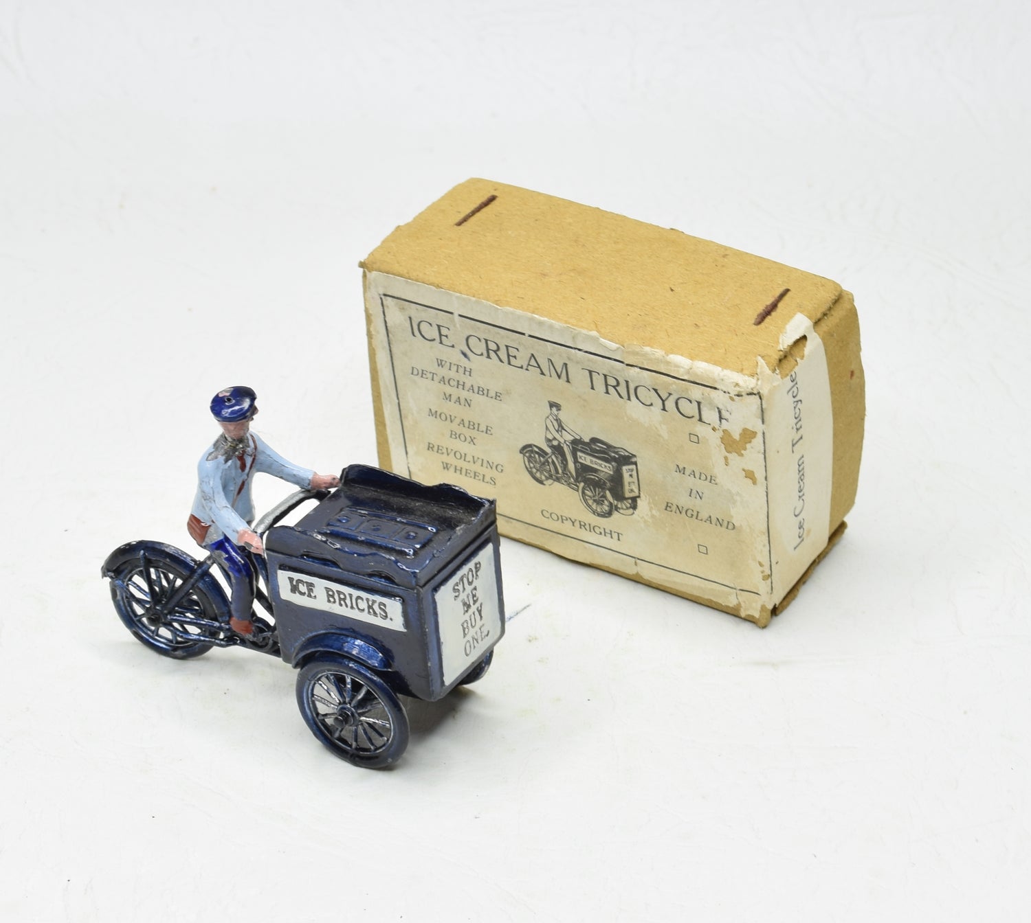 Taylor & Barrett Ice Cream Tricycle Very Near Mint/Boxed