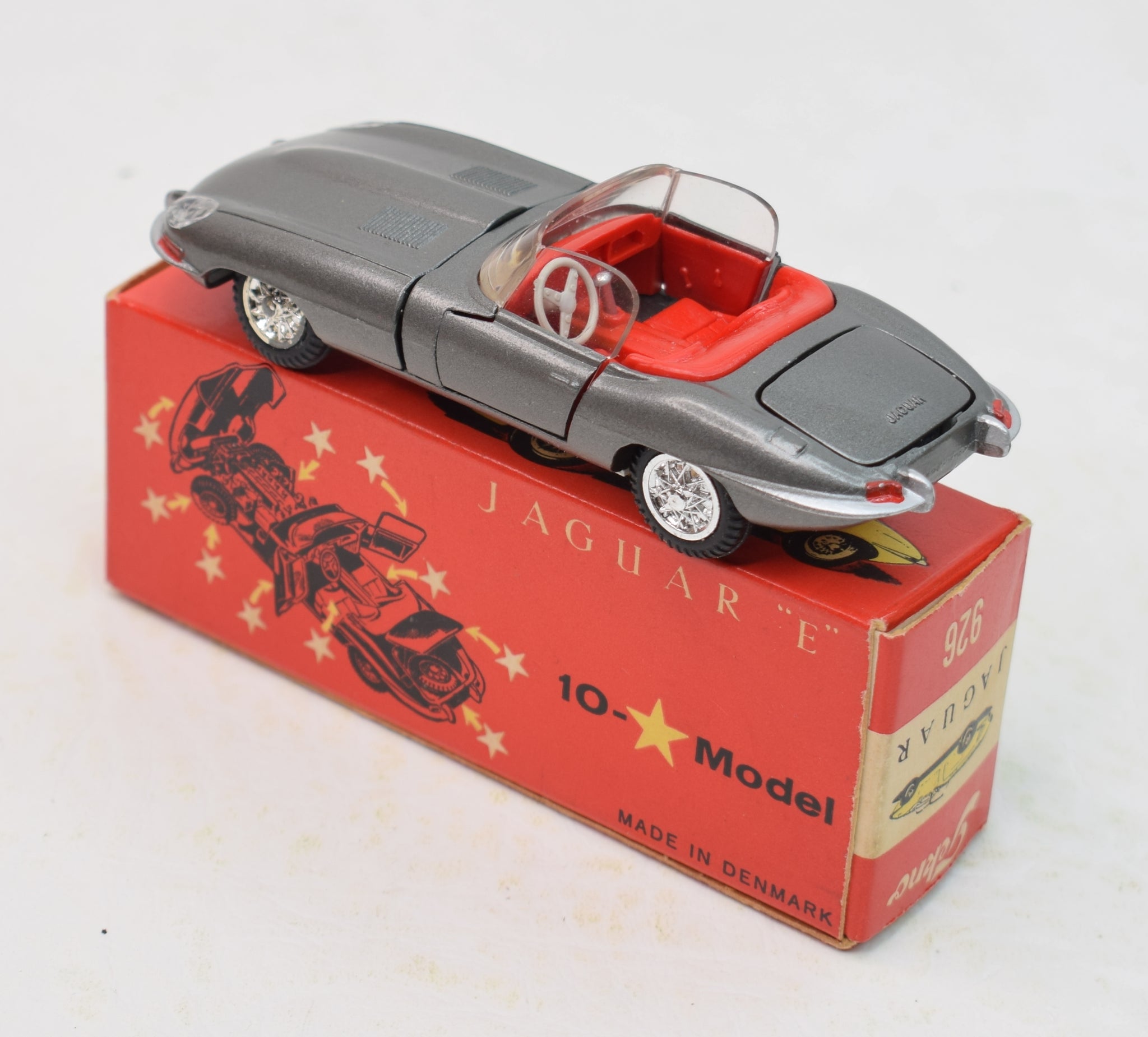 テクノ926 ジャガーEタイプ Tekno JAGUAR E type 926 Tekno 926 Jaguar 'E' Type Virtually Mint/Boxed – JK DIE-CAST MODELS