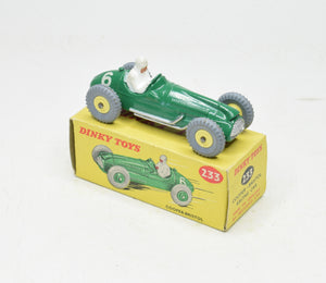 Dinky Toys 233 Cooper-Bristol Virtually Mint/Boxed (Incredibly rare hubs)