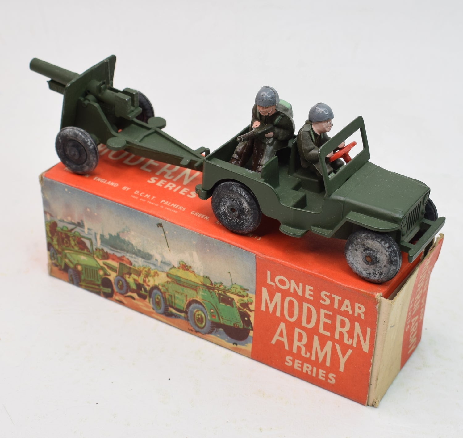 Lone Star Modern Army Series Field Gun & Jeep Very Near Mint/Boxed