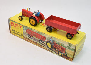 Dinky toys 399 Farm Tractor Gift set Virtually Mint/Boxed