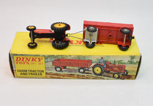 Dinky toys 399 Farm Tractor Gift set Virtually Mint/Boxed