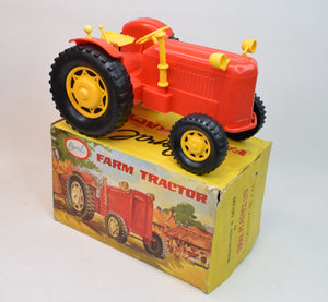 Coral toys Farm Tractor in Plastic Virtually Mint/Boxed