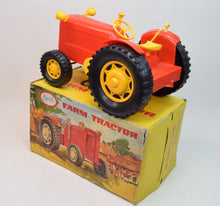 Coral toys Farm Tractor in Plastic Virtually Mint/Boxed