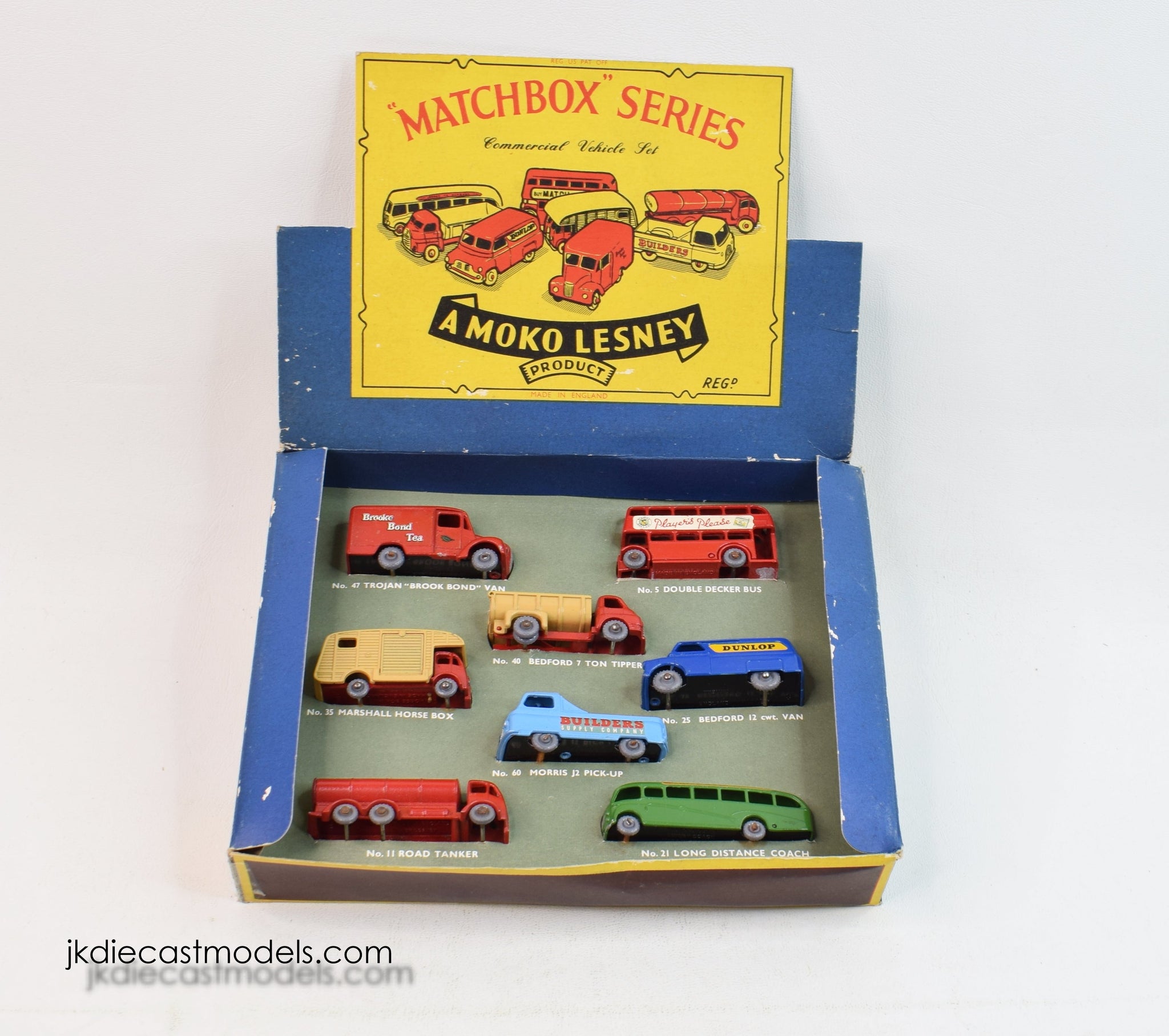 Matchbox Lesney P.S 4 Commercial Vehicle set Very Near Mint