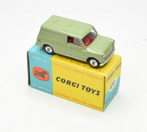 Corgi toys 450 Austin Mini Van Very Near Mint/Boxed 'Wickham' Collection