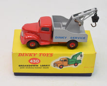 Dinky Toys 430 Commer Breakdown Virtually Mint/Boxed (Red cast hubs)