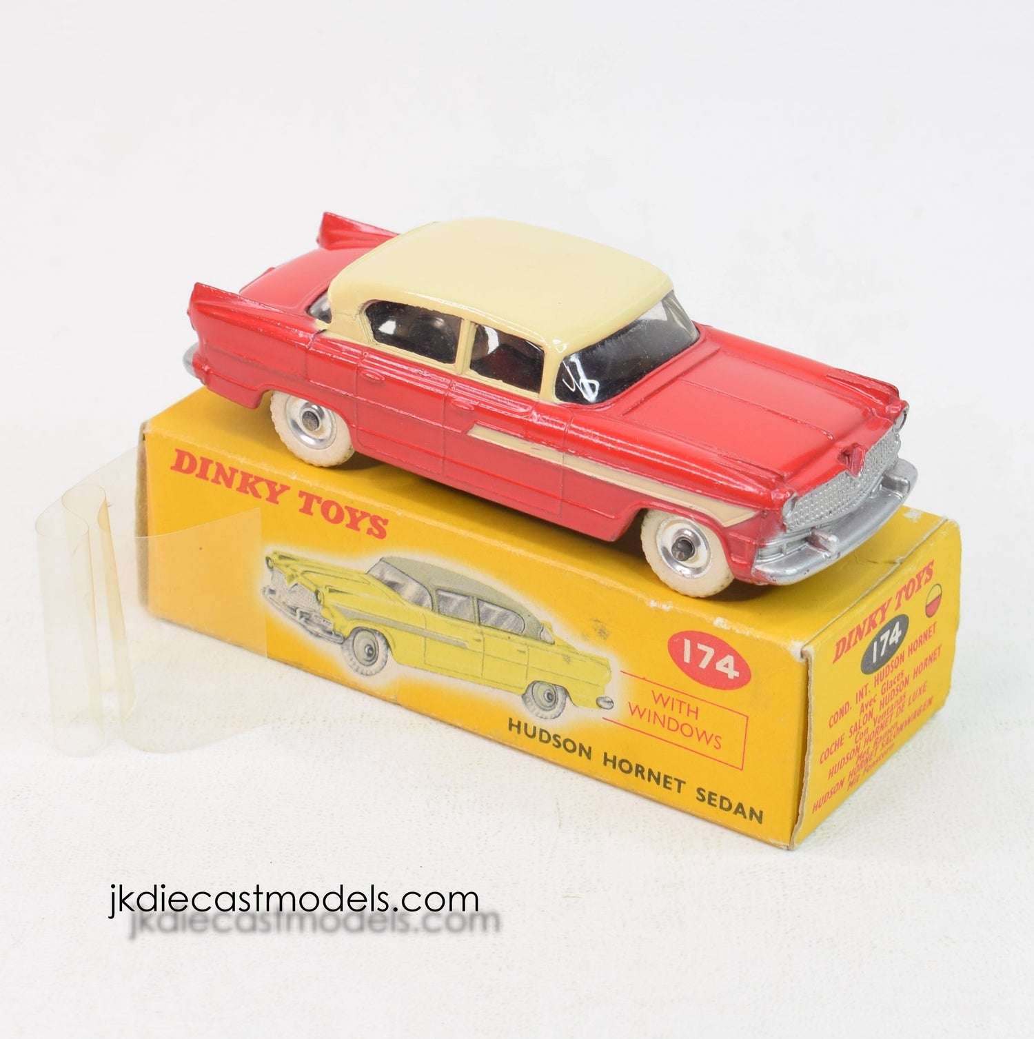 美品 英国製 DINKY TOYS HUDSON HORNET ミニカー Dinky Toys 174 Hudson Hornet Virtually Mint/Boxed – JK DIE-CAST MODELS