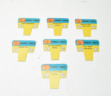 7 x Corgi model specific tabs 'Wickham' Collection