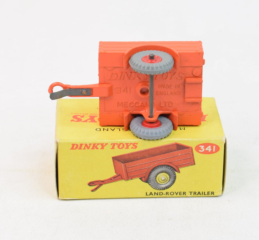 Dinky Toys Land Rover Série GB N°341 Avec Remorque - Vert, échelle 1/43, Jamais Joué