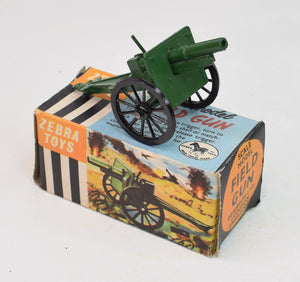 Zebra Toys Field Gun Very Near Mint/Boxed The 'Heritage' Collection