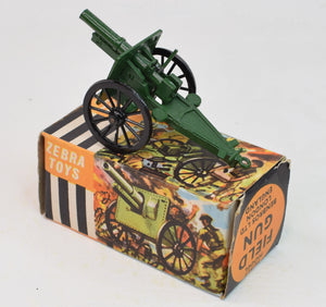 Zebra Toys Field Gun Very Near Mint/Boxed The 'Heritage' Collection