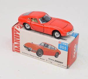 Tomica Dandy 055 Toyota 2000gt Virtually Mint/Boxed The 'Beech House' Collection