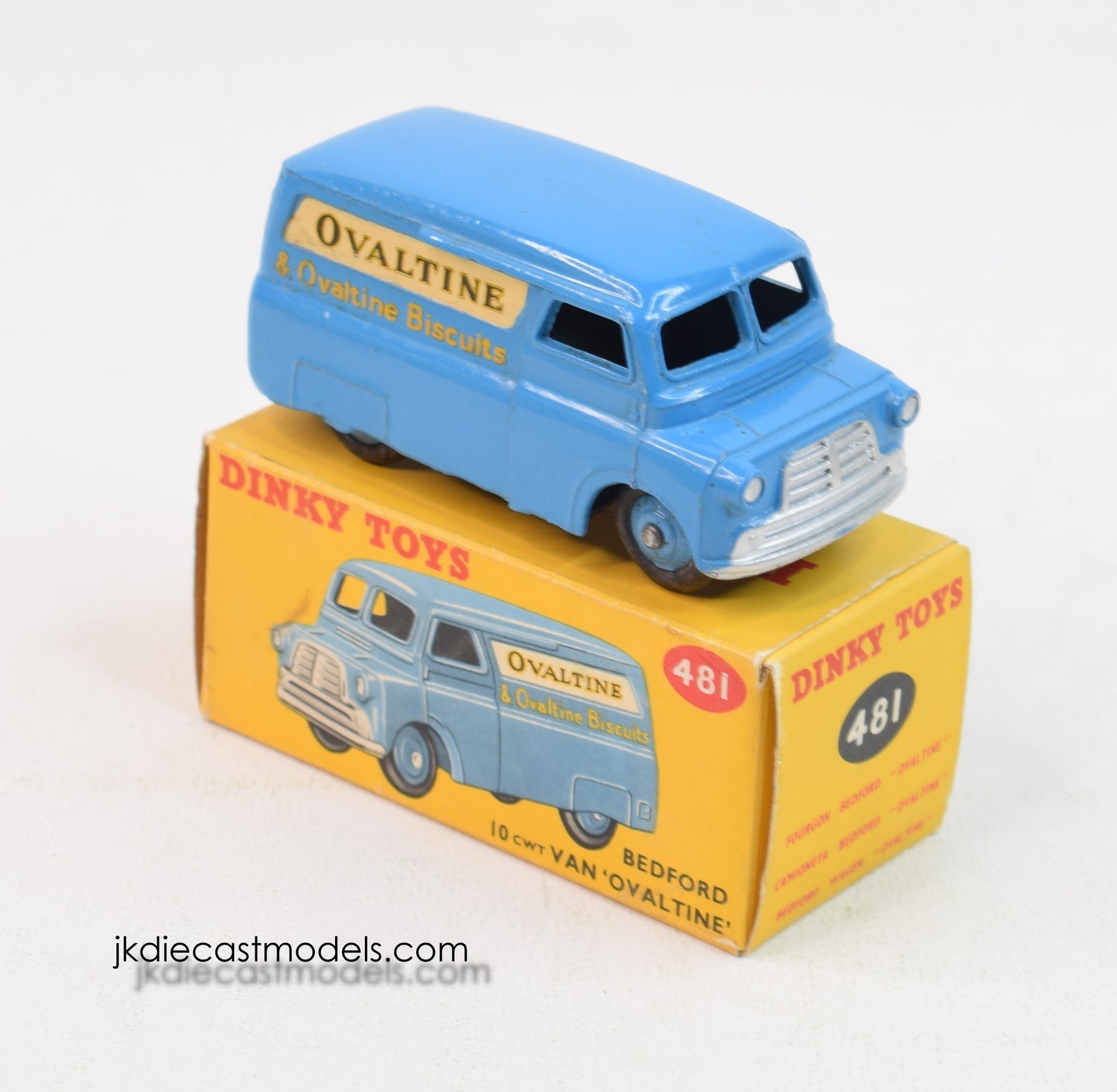 Dinky Toys 481 Bedford 'Ovaltine' Very Near Mint/Boxed