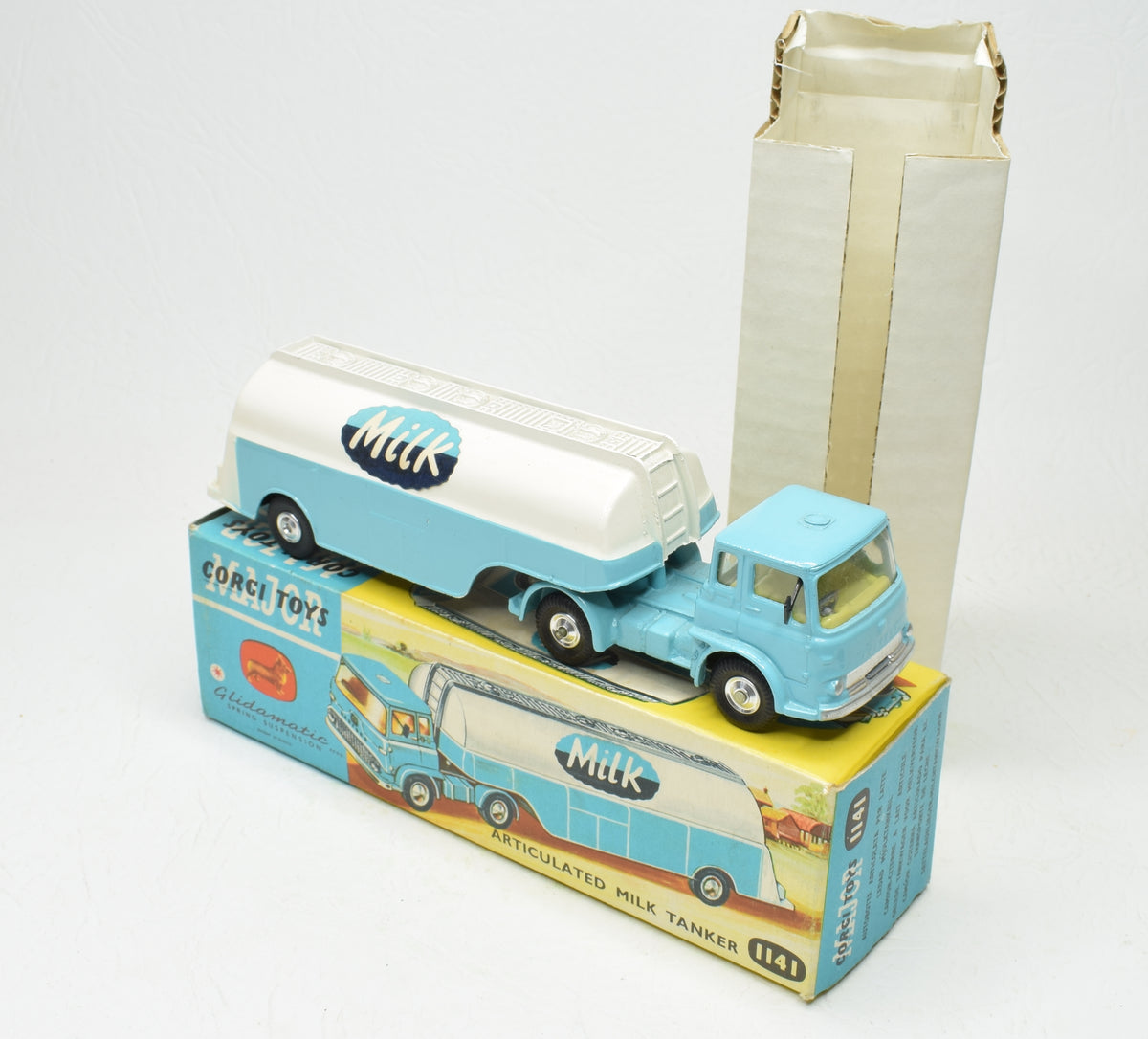 Corgi Toys 1141 Bedford T.K 'Milk Tanker Virtually Mint/Boxed 'Valencia' Collection