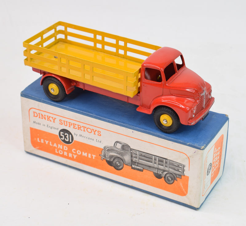 Dinky Toys 531 Leyland Comet Lorry Very Near Mint/Boxed 'Moorgate