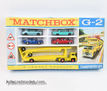 Matchbox G-2 Transporter Set Mint/Boxed - Sealed cellophane/sleeve