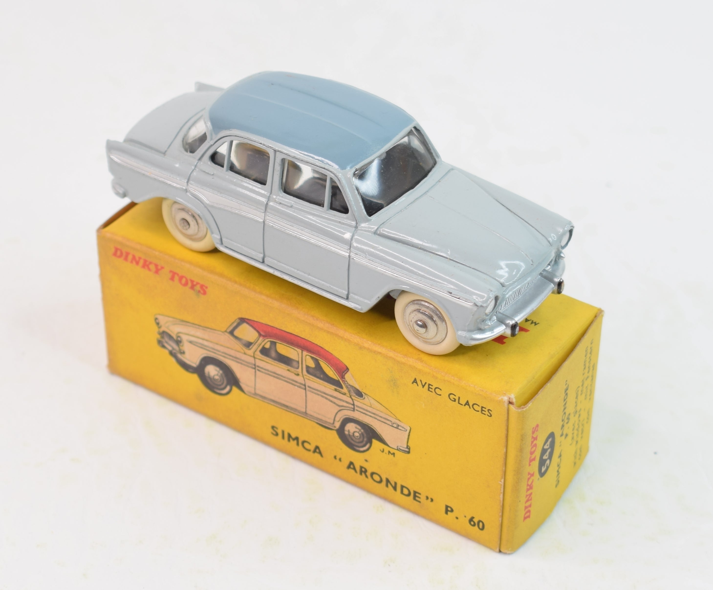 DINKY TOYS 544 SIMCA ARONDE P60 EN BOITE D'ORIGINE MIB DINKY TOYS 544 SIMCA ARONDE P60 EN BOITE D'ORIGINE MIB