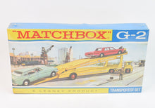 Matchbox G-2 Transporter Set Mint/Boxed - Sealed cellophane/sleeve